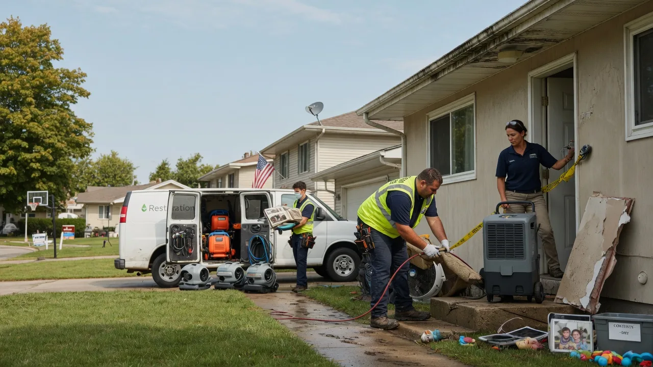 Water Damage Restoration in Fenwick, MI near me